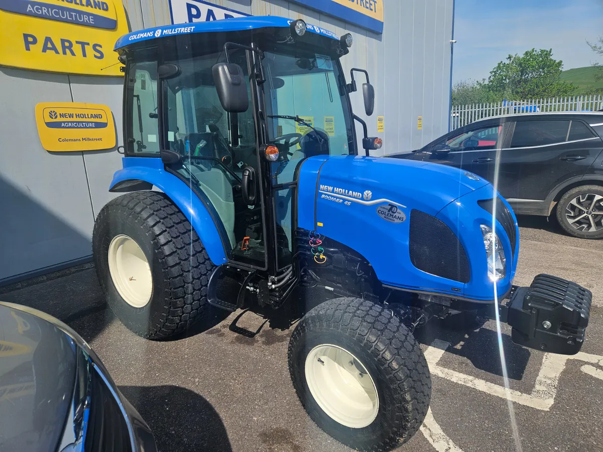 NEW HOLLAND BOOMER 45 2025 EX-HIRE 200 HOURS - Image 1