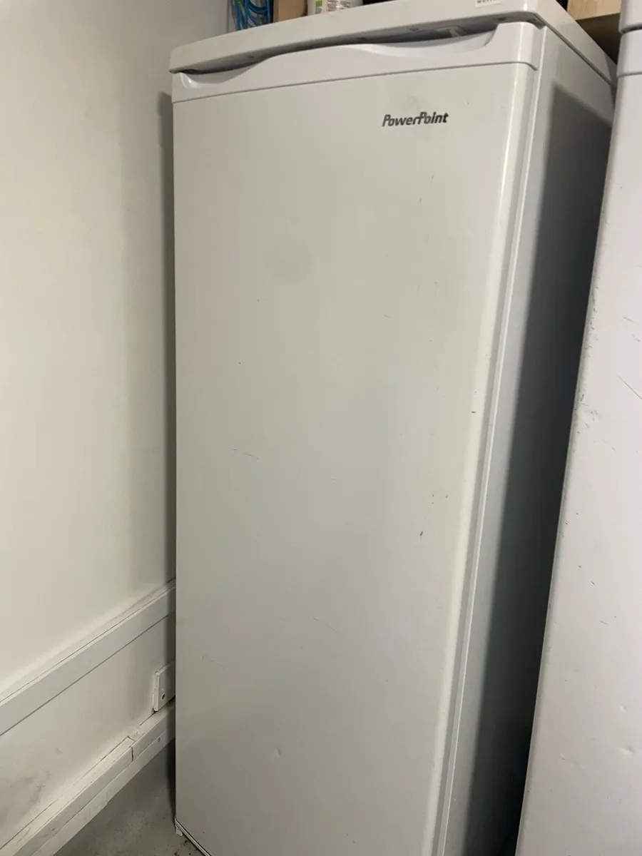 PowerPoint P45514LM1W Tall Larder Fridge — White - Image 1