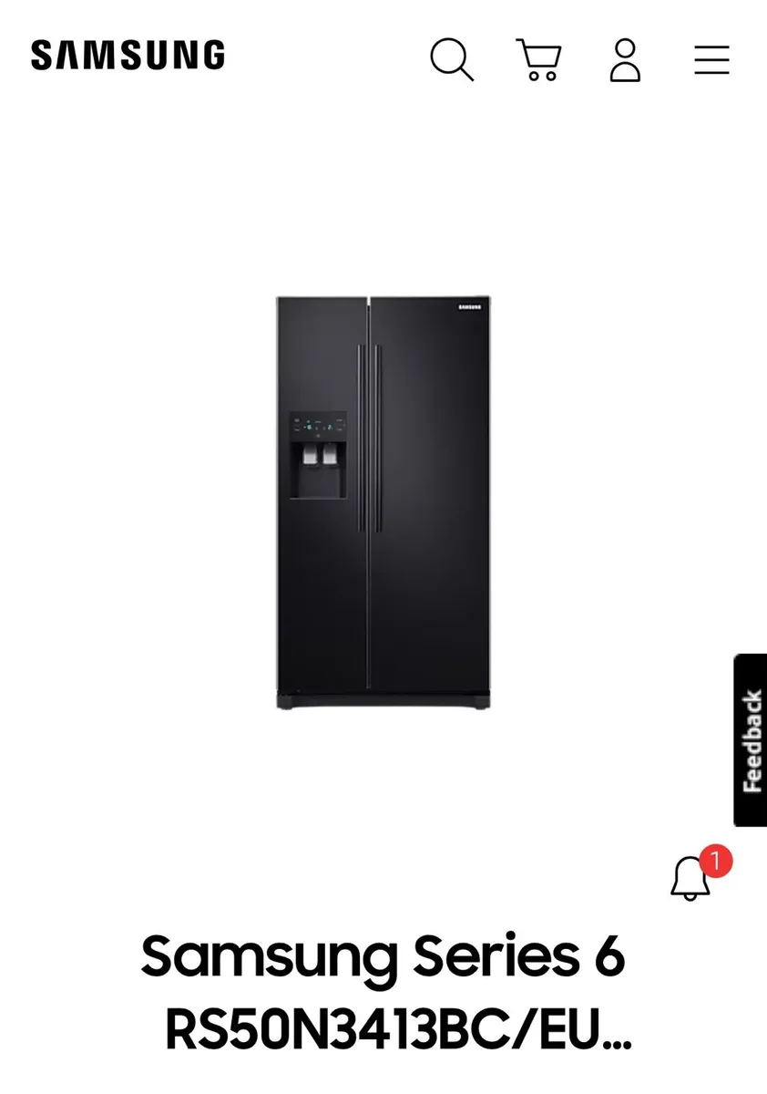 Reduced Samsung American fridge/freezer - Image 1