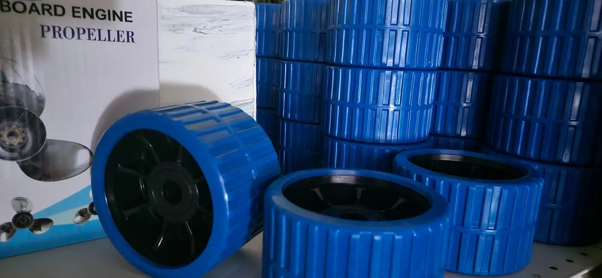 €10  each Non marking blue rollers