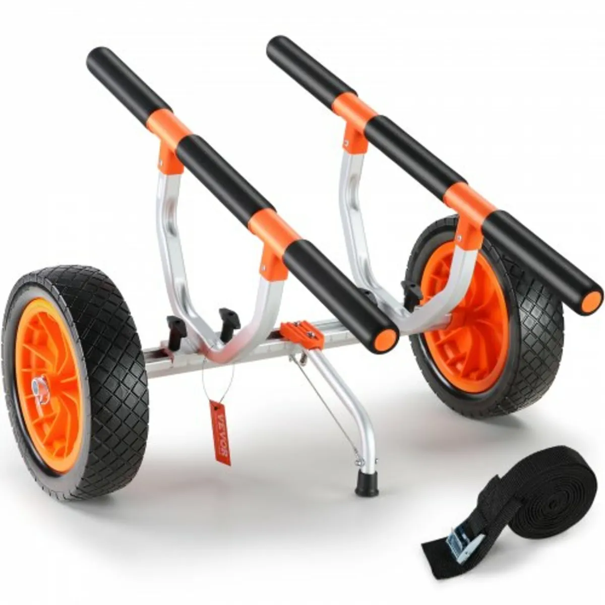 Heavy Duty Kayak Cart, 204.1 kg Load Capacity, Det - Image 1