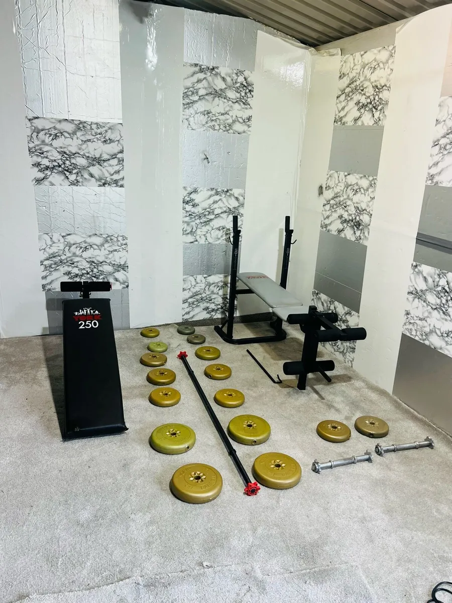 Weight bench’s weights barbell dumbbells - Image 3