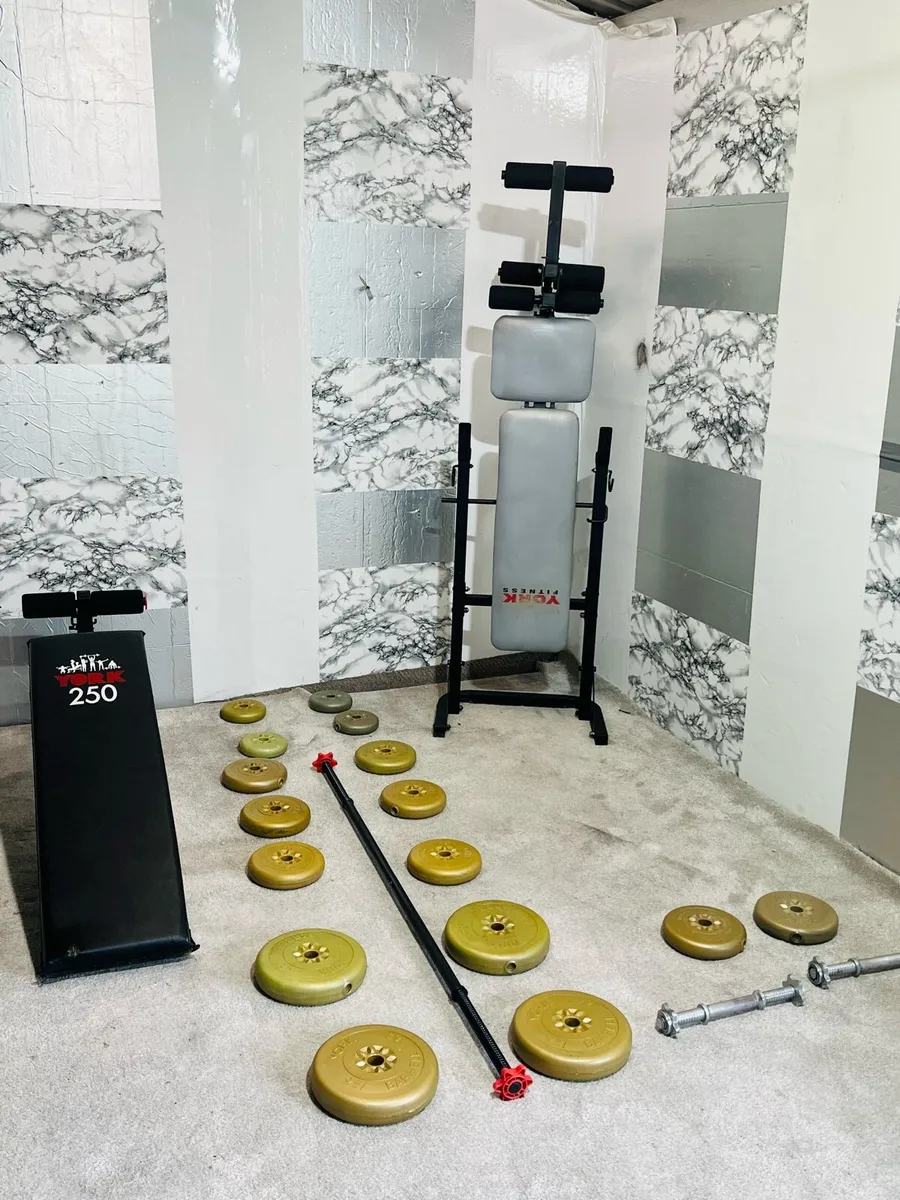 Weight bench’s weights barbell dumbbells - Image 4