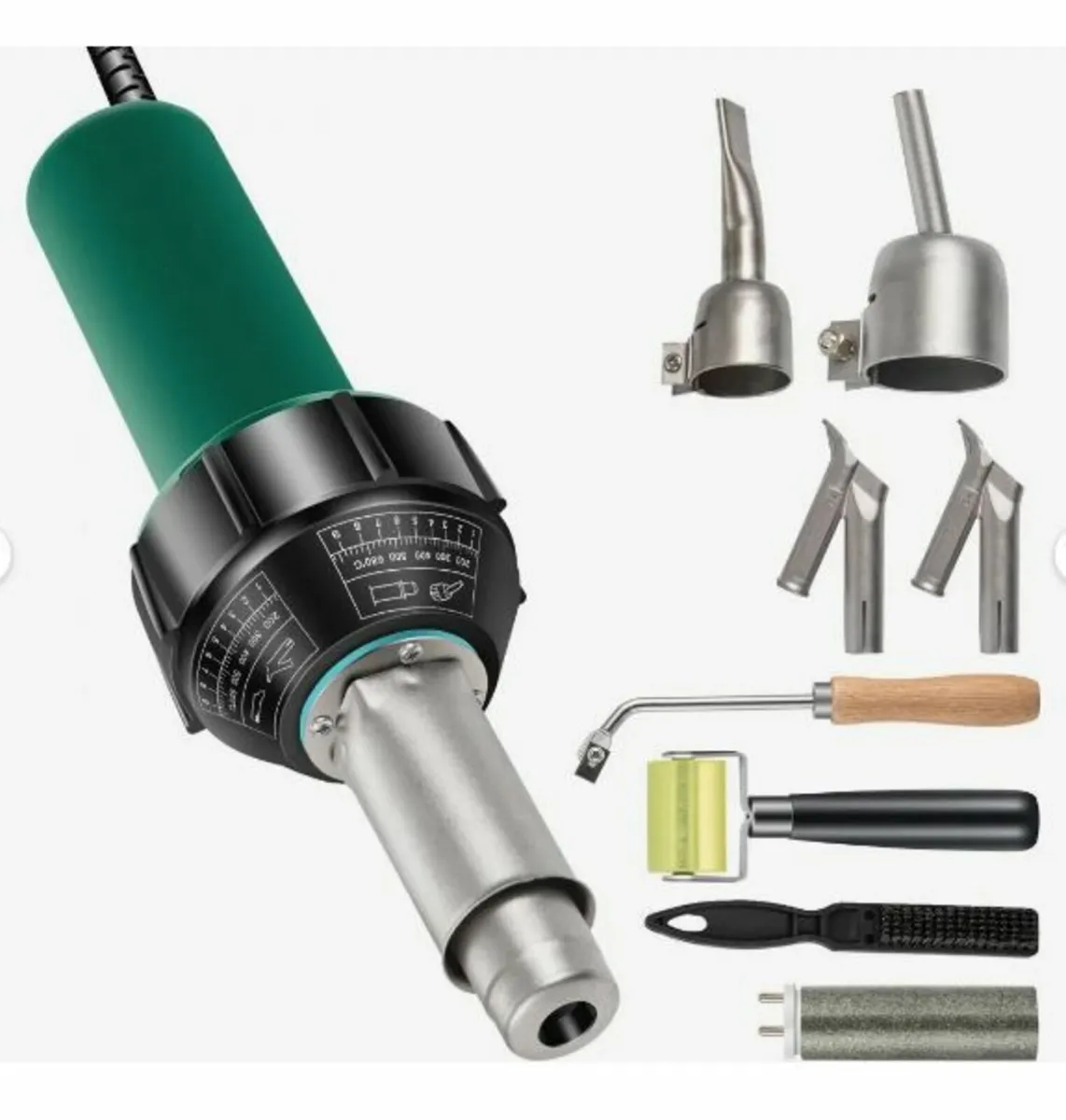 Roofing Welder, 8 Pcs PVC Welding Gun, 1600W - Image 1