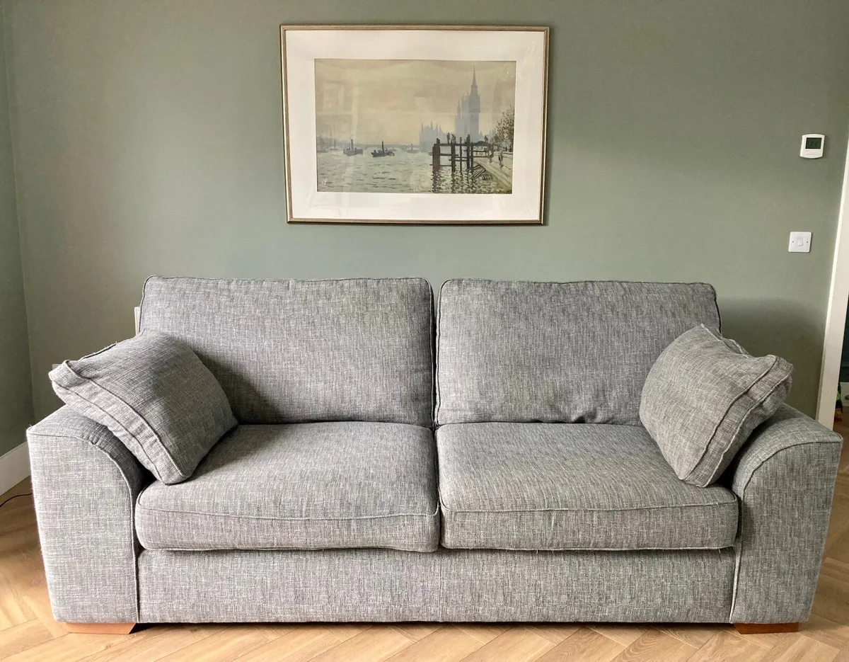 Next Stamford Sofa - Grey - Top Condition - Image 1