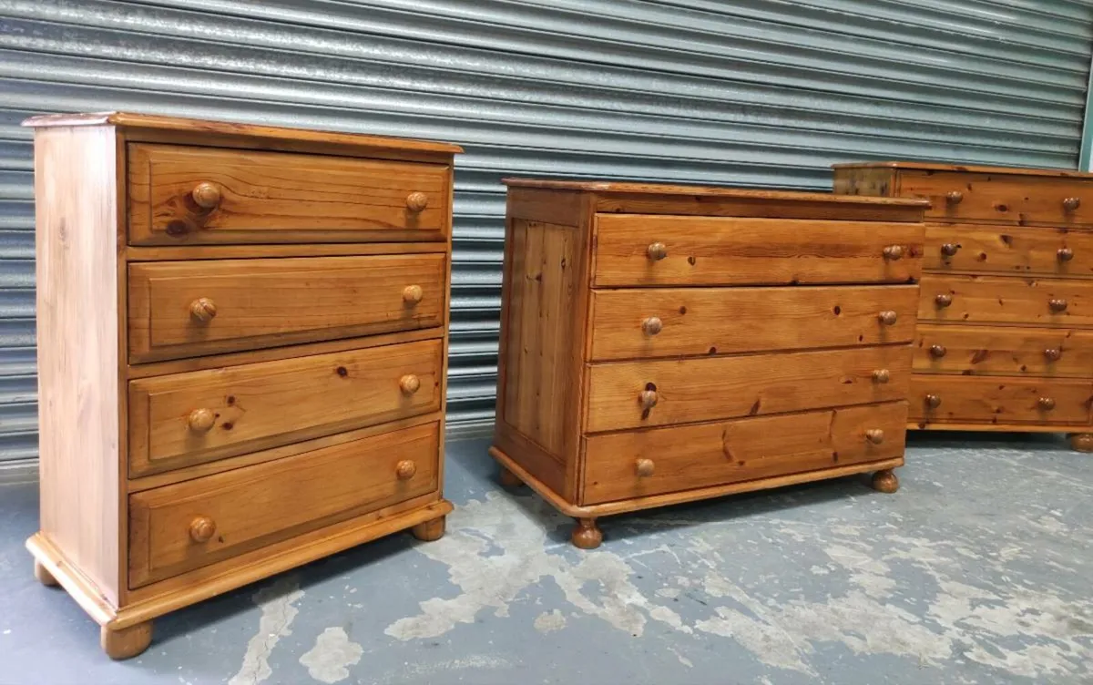 3 Solid pine chest of drawers 
*Delivery - Image 4