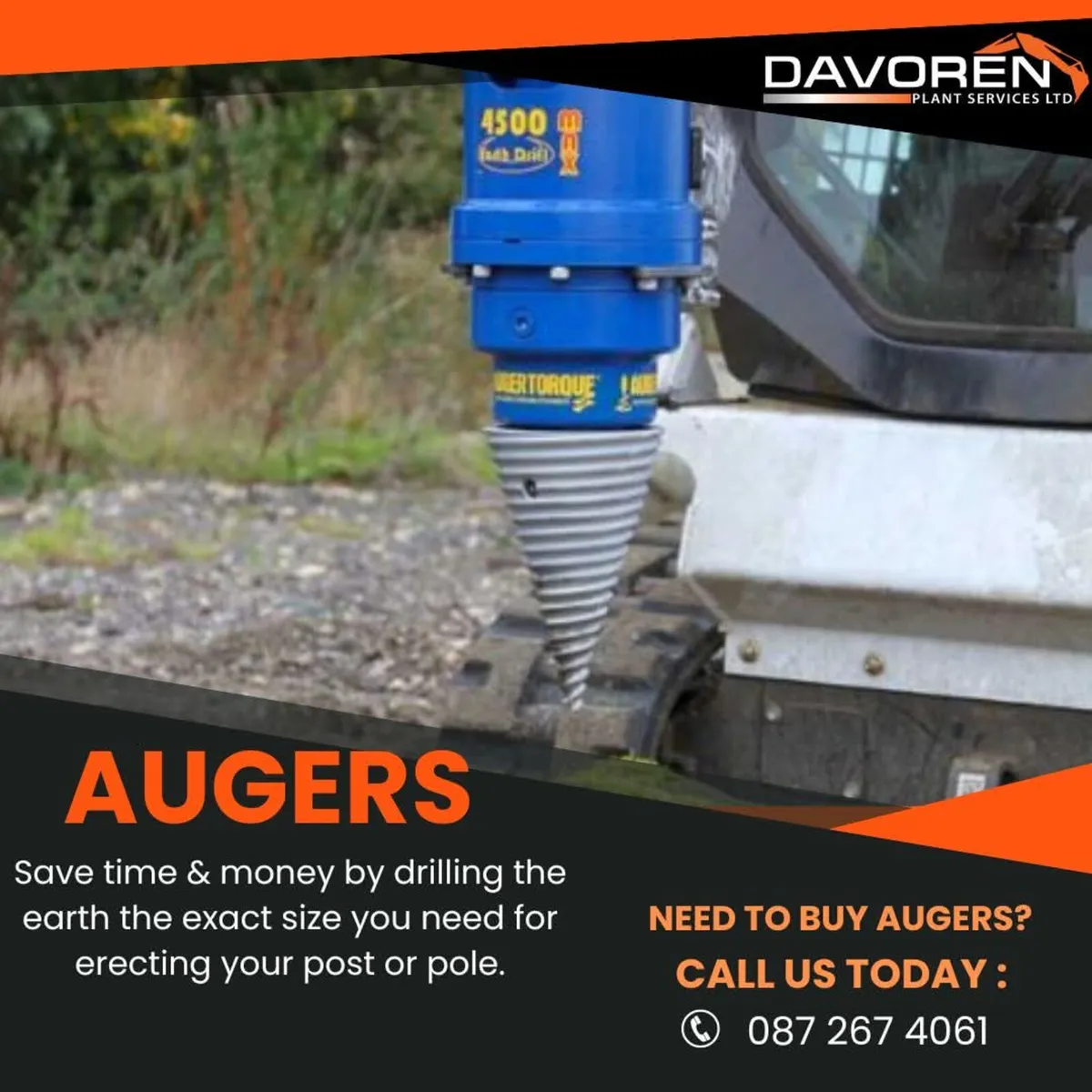Augers & stump planers - Image 1
