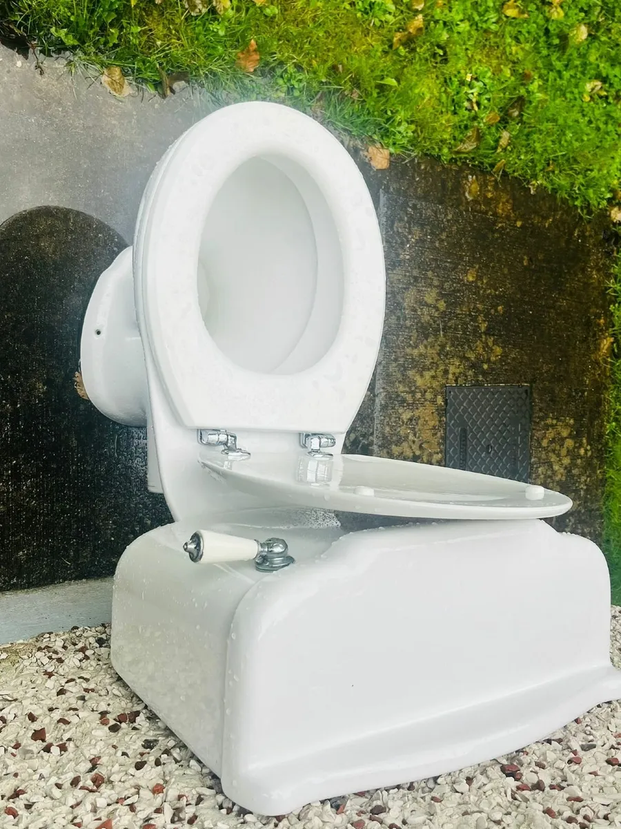 Shire - Bathroom Toilet, Sink, Taps, and Pedestal - Image 3
