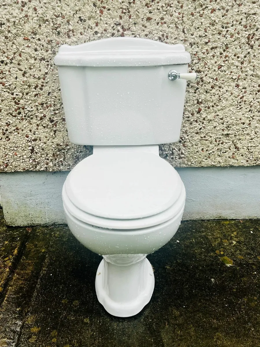 Shire - Bathroom Toilet, Sink, Taps, and Pedestal - Image 2