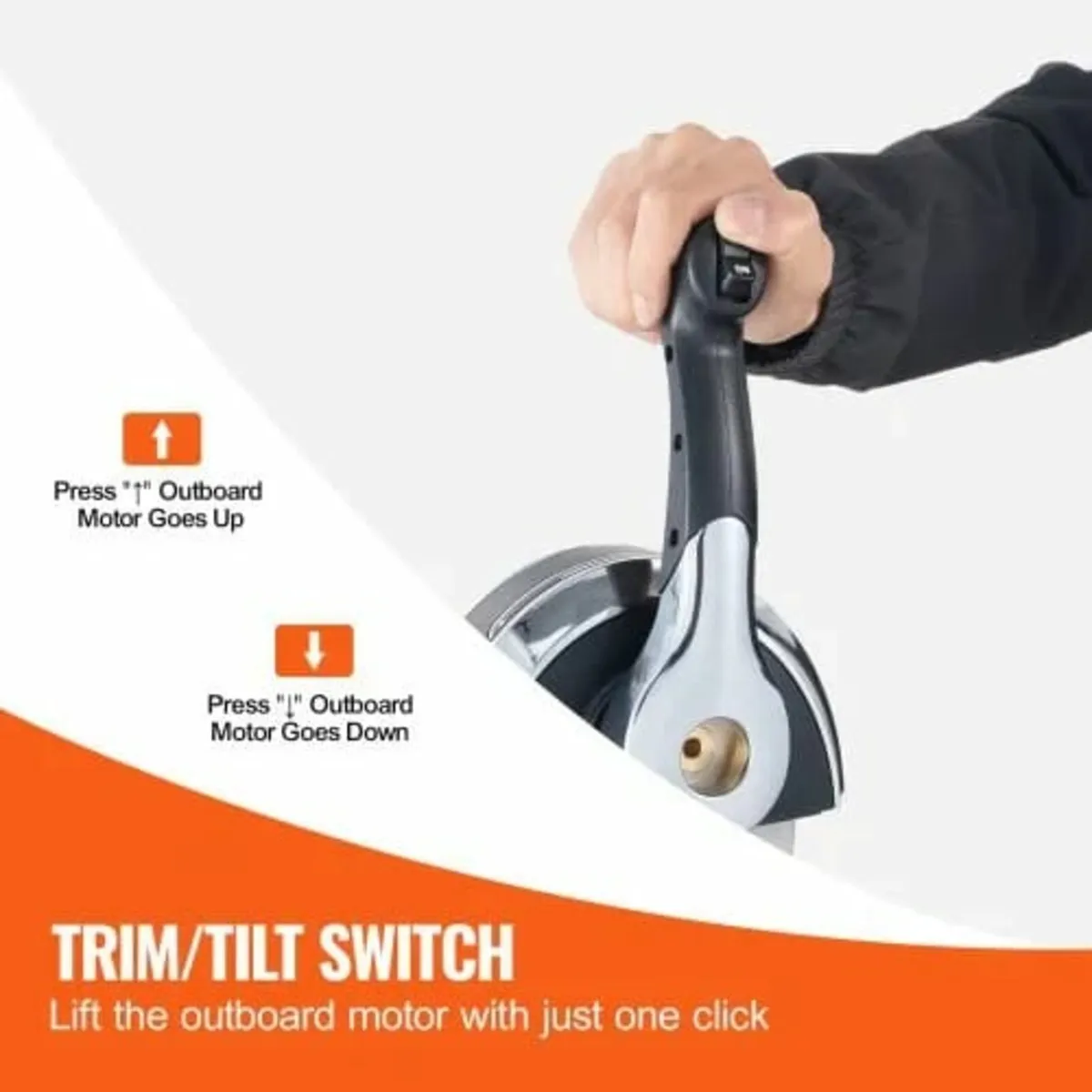 Boat Throttle Control, 8M0059686 Top-Mounted Outbo - Image 2