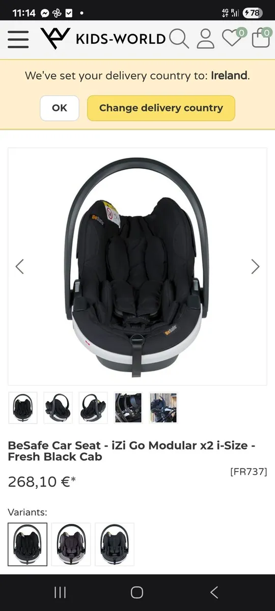Car seat Britax Römer Kidfix car - Image 4