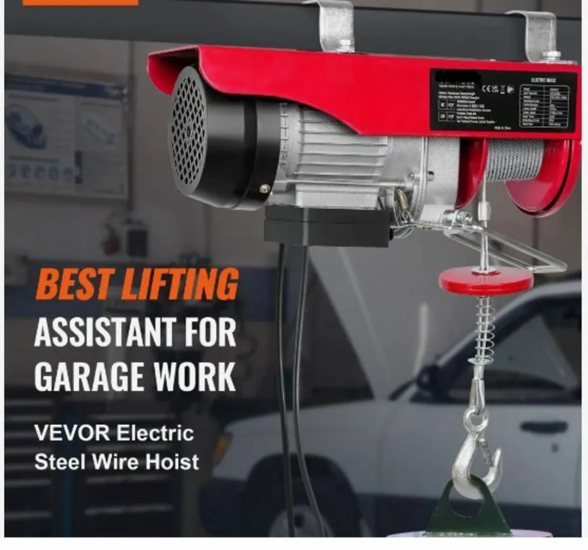 Electric Hoist, 249.5 kg Lifting Capacity - Image 2