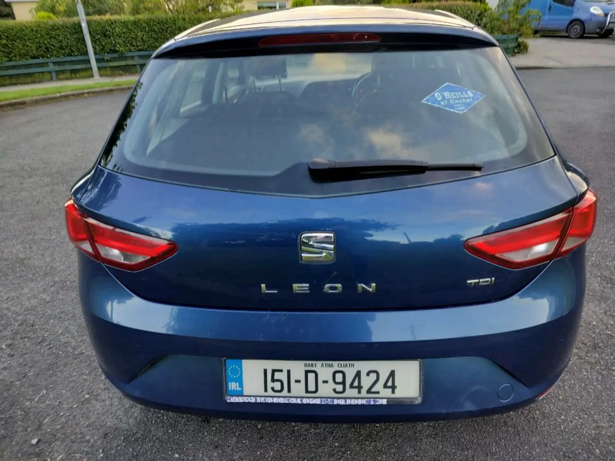 2015 SEAT LEON 1.6 TDI NCT 5/26 TAX 1/26 - Image 3