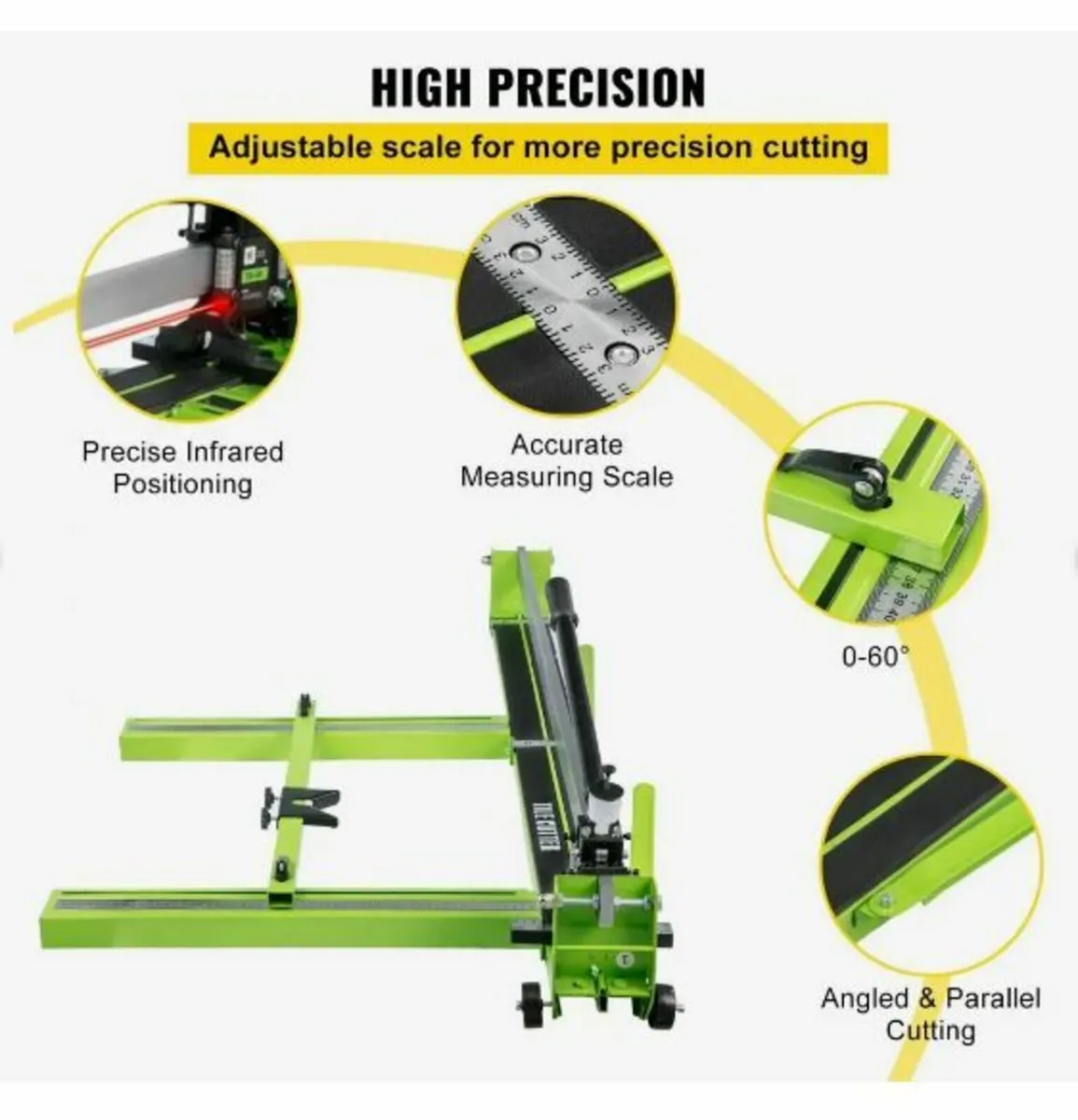 Tile Cutter 47-Inch Manual Tile Cutter - Image 3