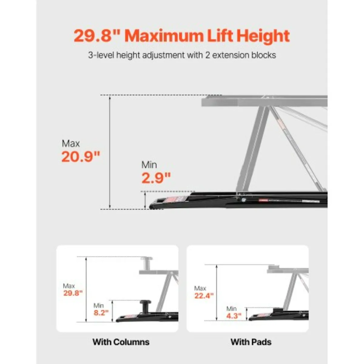 Car Lift, 5000 lbs Capacity Car Lifts for Home Gar - Image 4