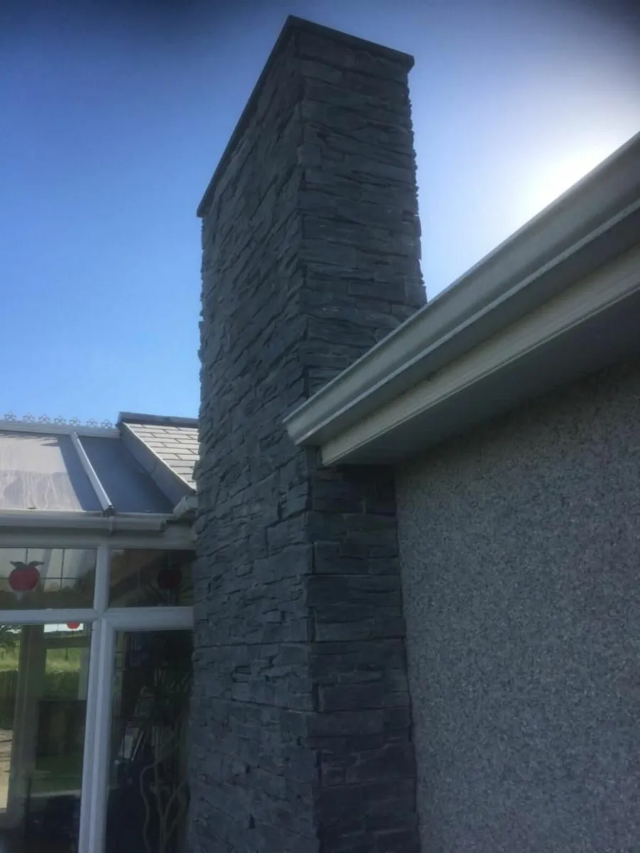 Charcoal (Black) Z Stone cladding natural stone ve - Image 4