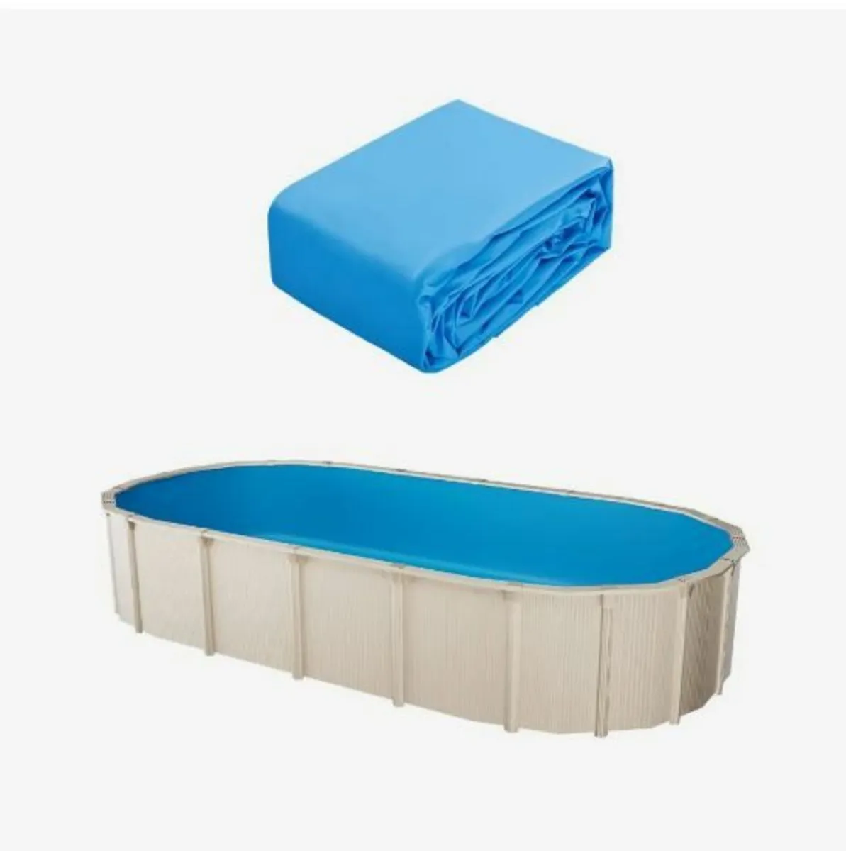 Oval Pool Liner, 24 x 12.3 ft, Swimming - Image 4