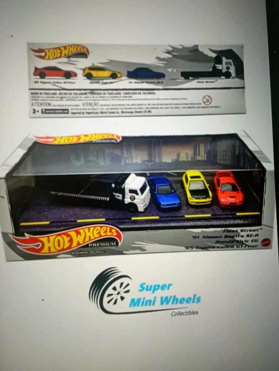 HOT WHEELS PREMIER COLLECTION BOXSET 1-63 SCALE. - Image 1