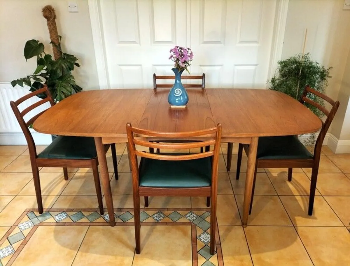 Mid Century Vintage Retro G Plan Dining Set - Image 1