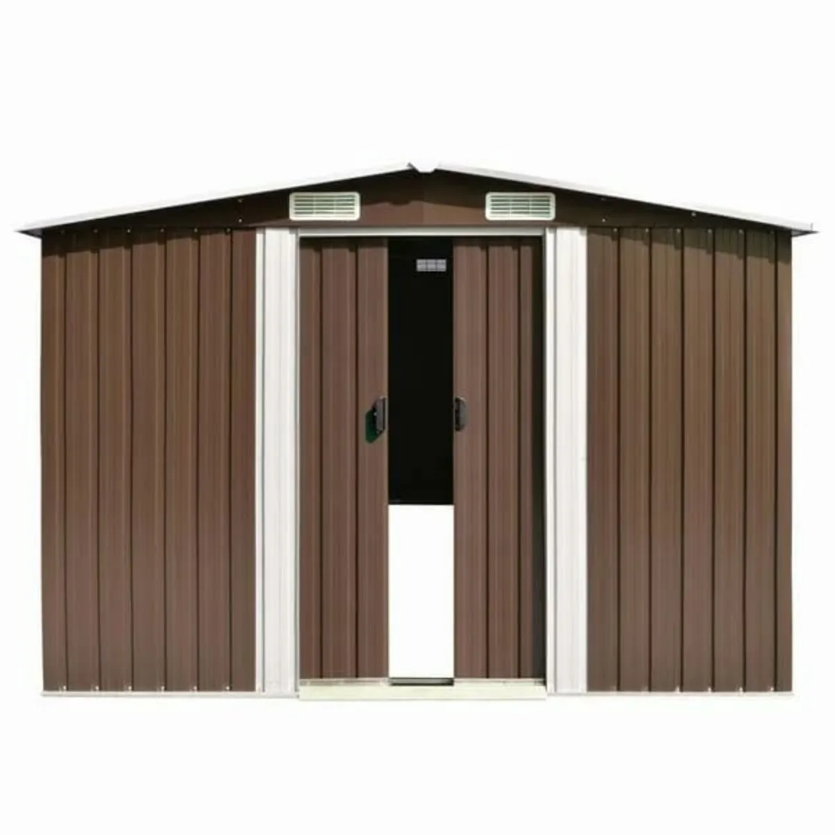 Garden Shed 257x489x181 cm Metal Brown

Descriptio - Image 3