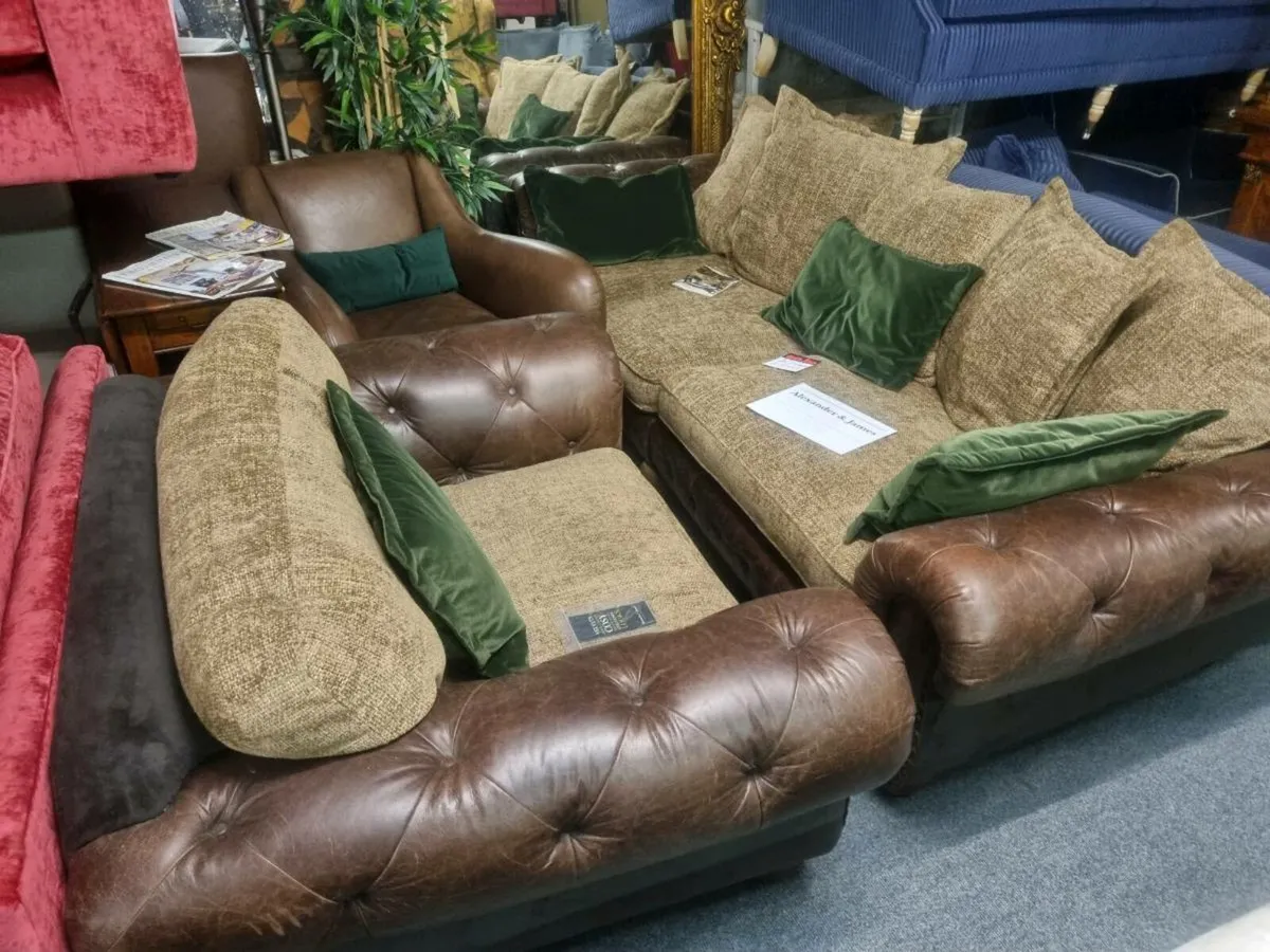 Alexander and James sofa and chair