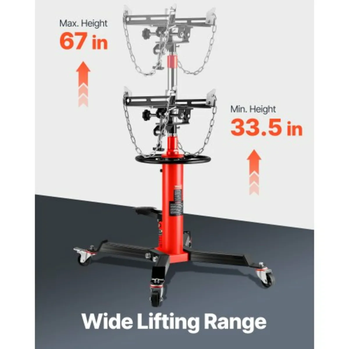 Jack 1100 lbs 2-Stage Hydraulic High Lift Vertical - Image 4
