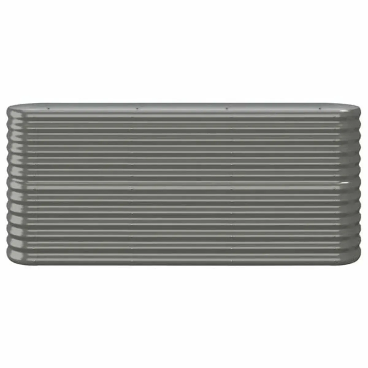 Garden Raised Bed Galvanised Steel 152x40x68 cm Gr - Image 2