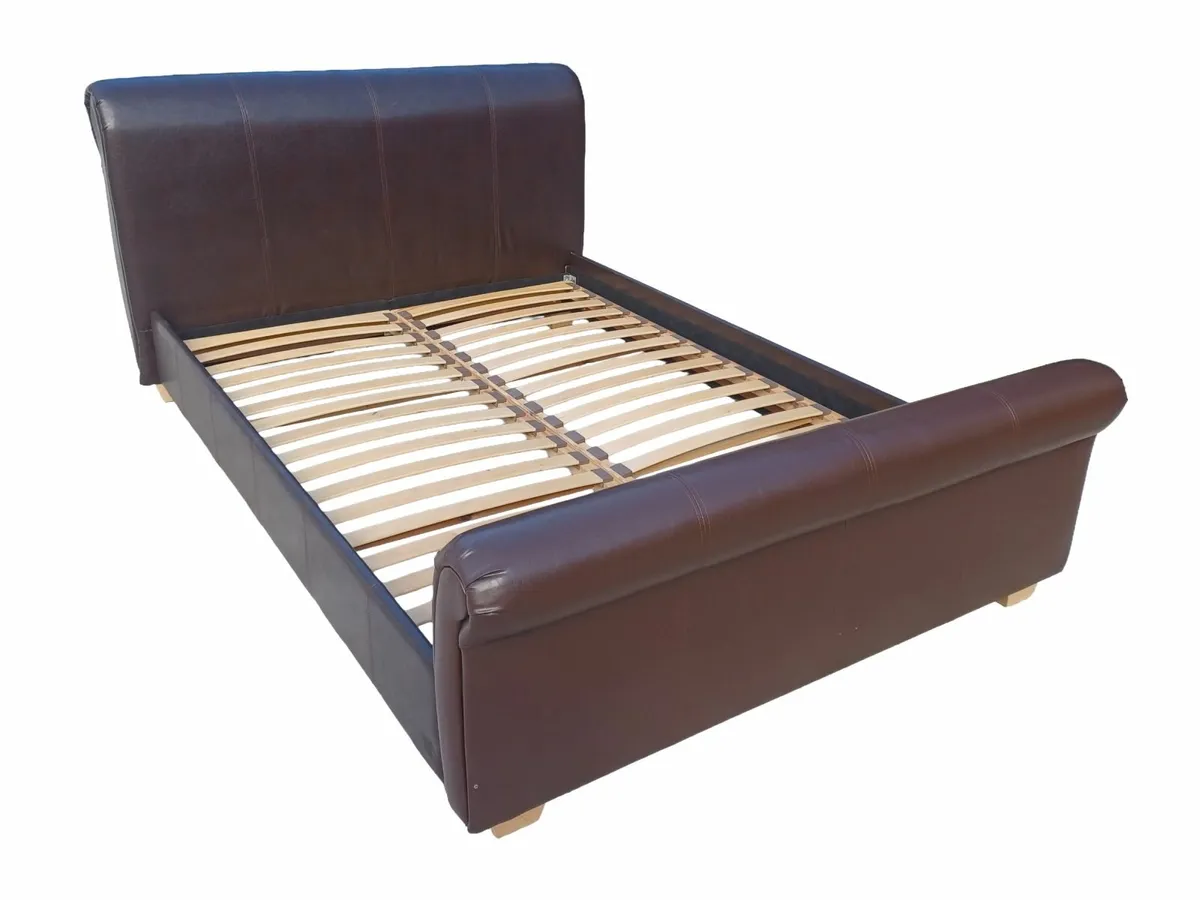 King Size Sleigh Bed Frame  *NEVER USED - AS NEW* - Image 1