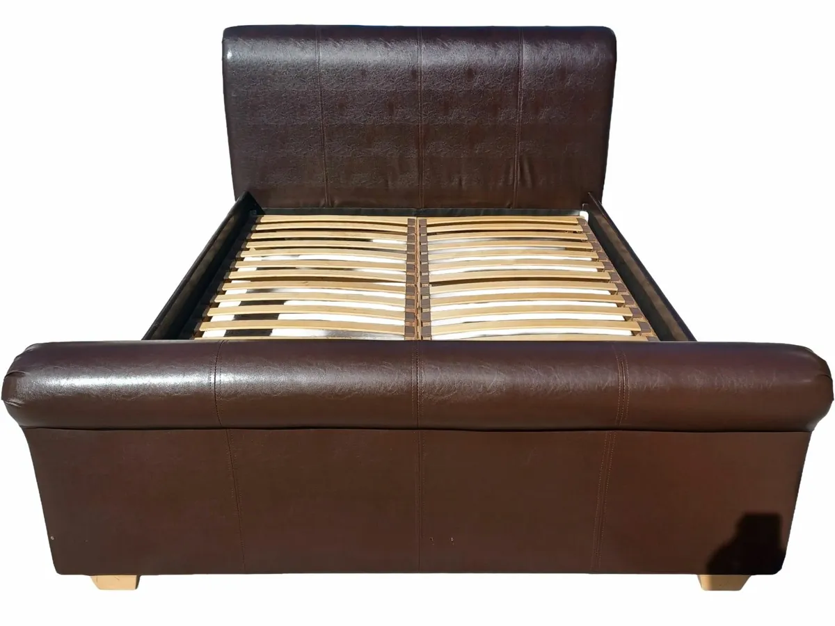 King Size Sleigh Bed Frame  *NEVER USED - AS NEW* - Image 2