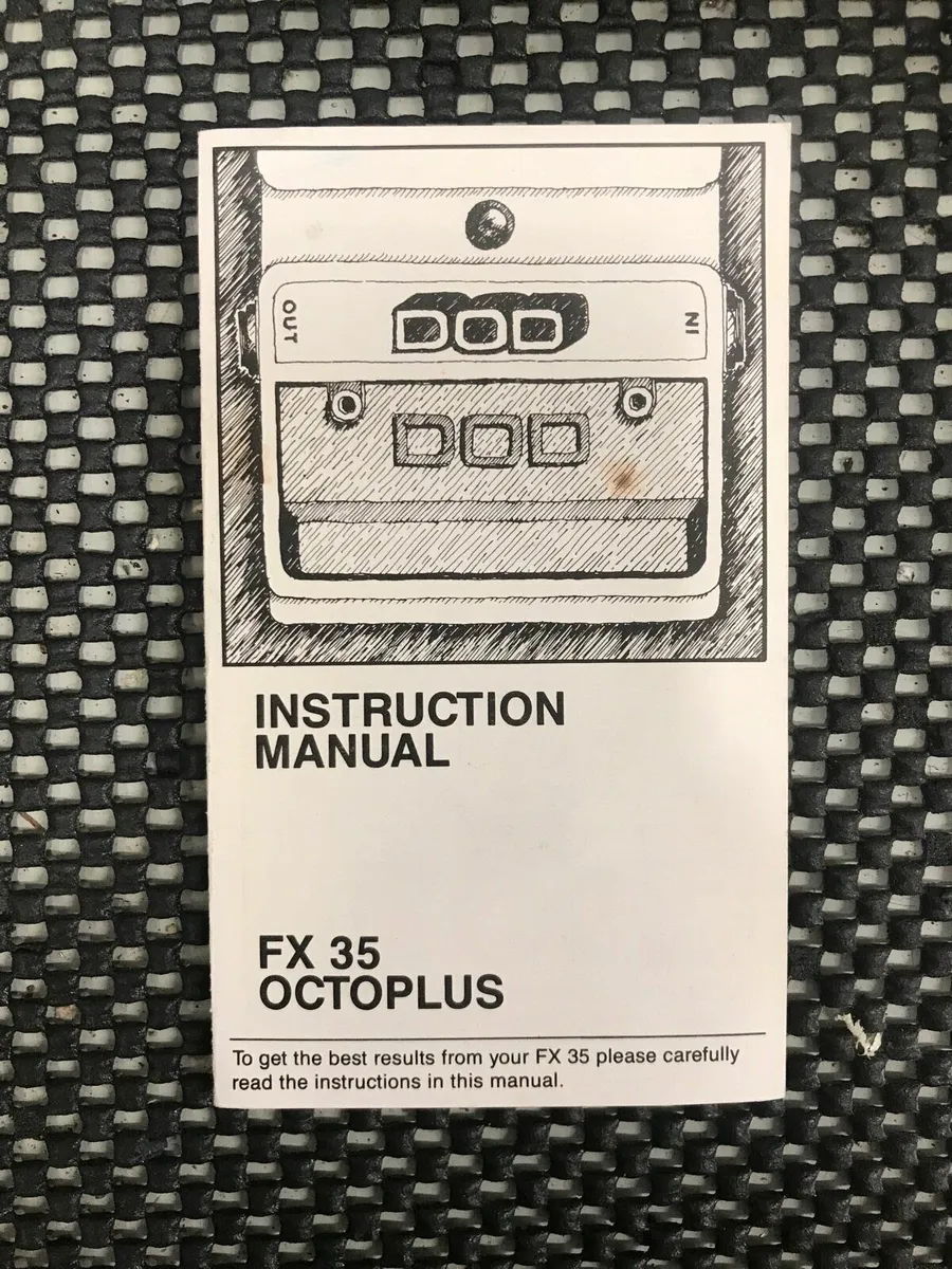 DOD FX35 Octoplus Octave Pedal - Image 2