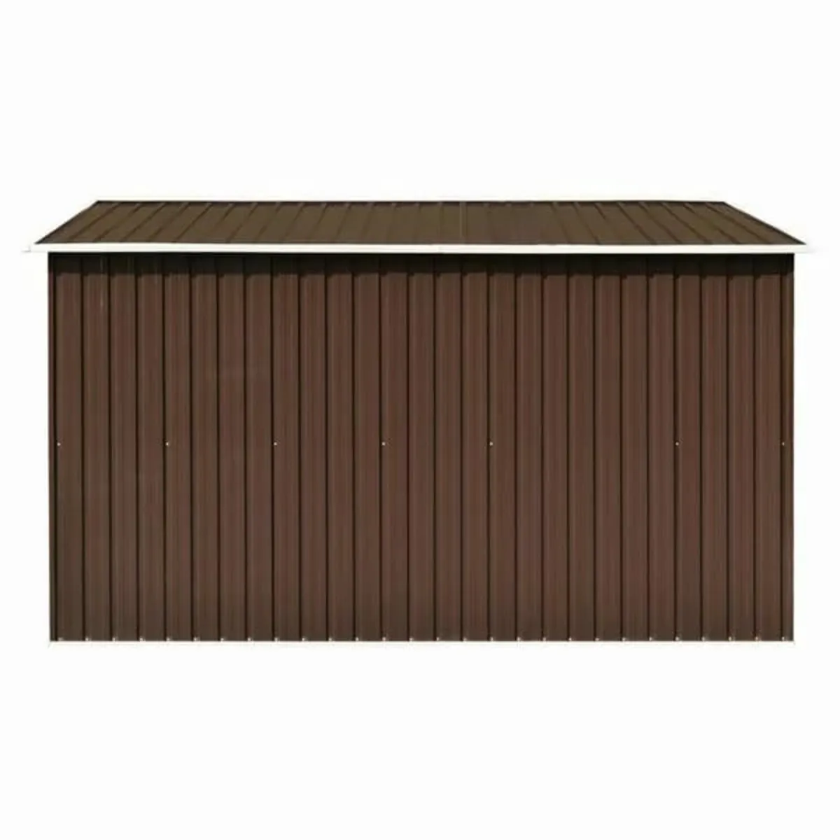 Garden Shed 257x298x178 cm Metal Brown

Descriptio - Image 4