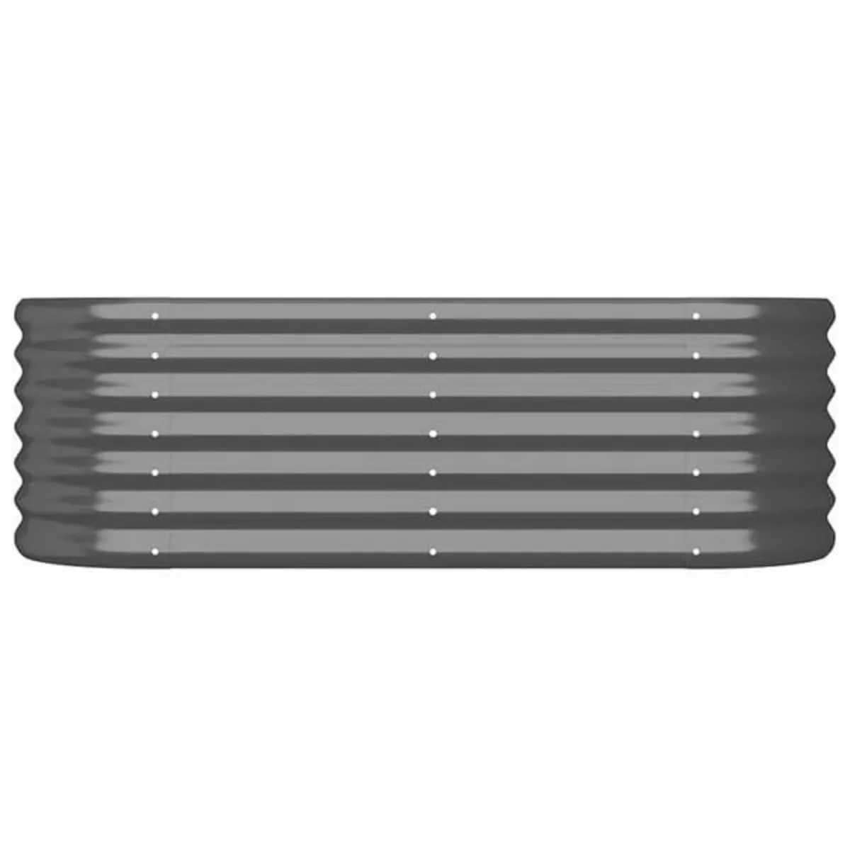 Garden Raised Bed Galvanised Steel 114x40x36 cm Gr - Image 4