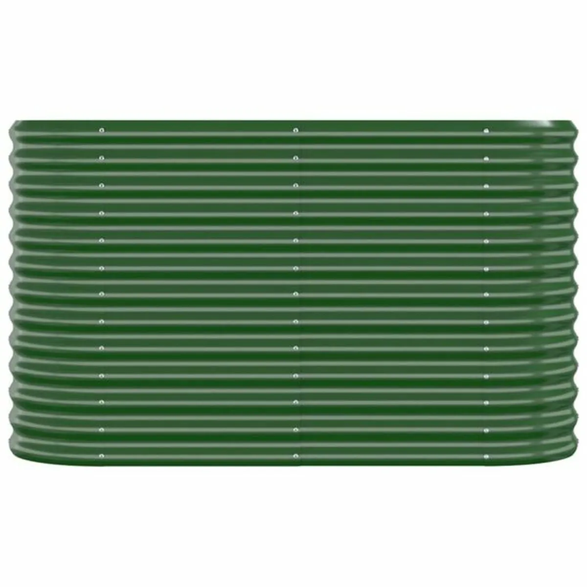 Garden Raised Bed Galvanised Steel 114x40x68 cm Gr - Image 4