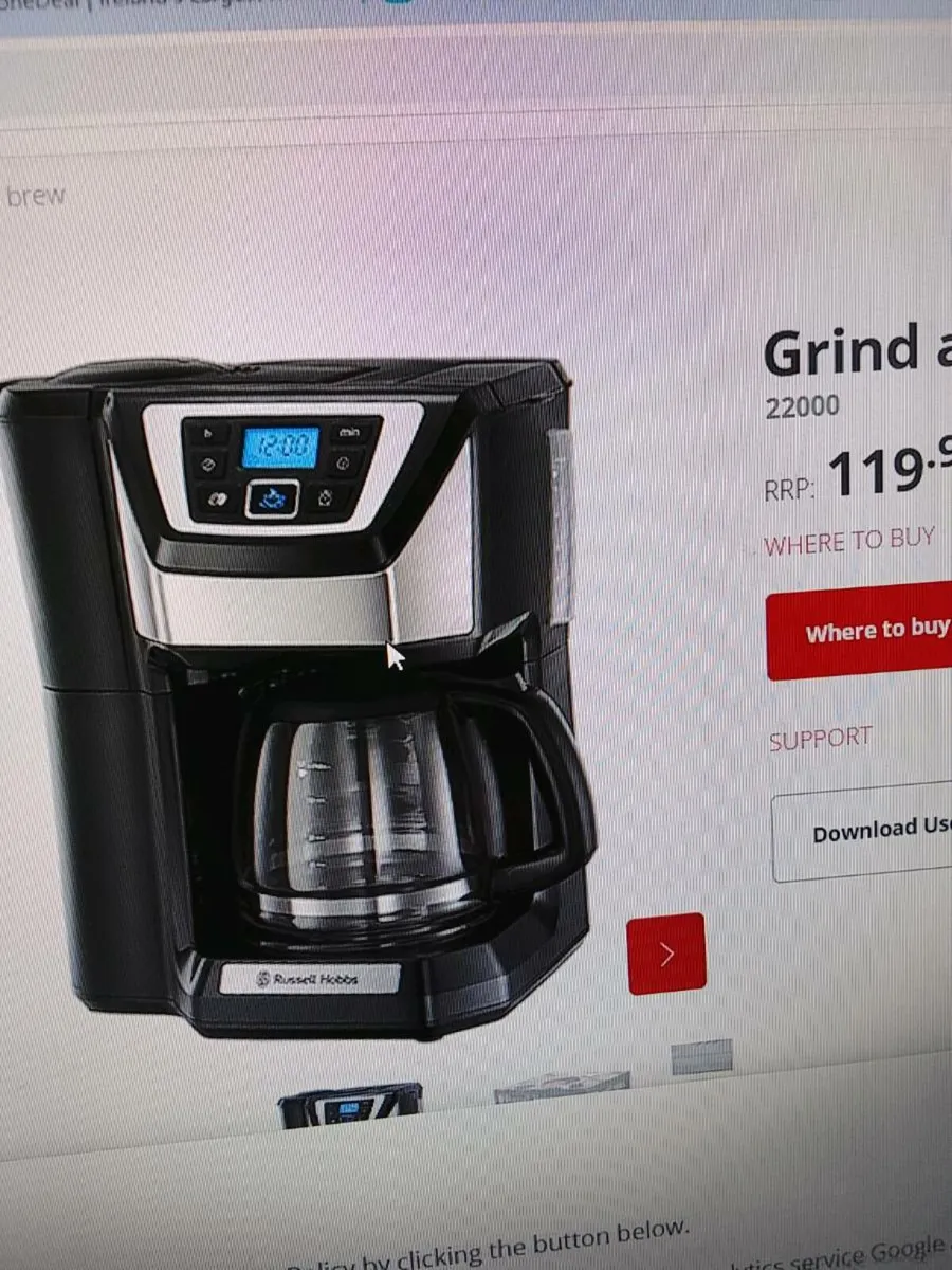 Grind & Brew Coffee Machine - Image 1