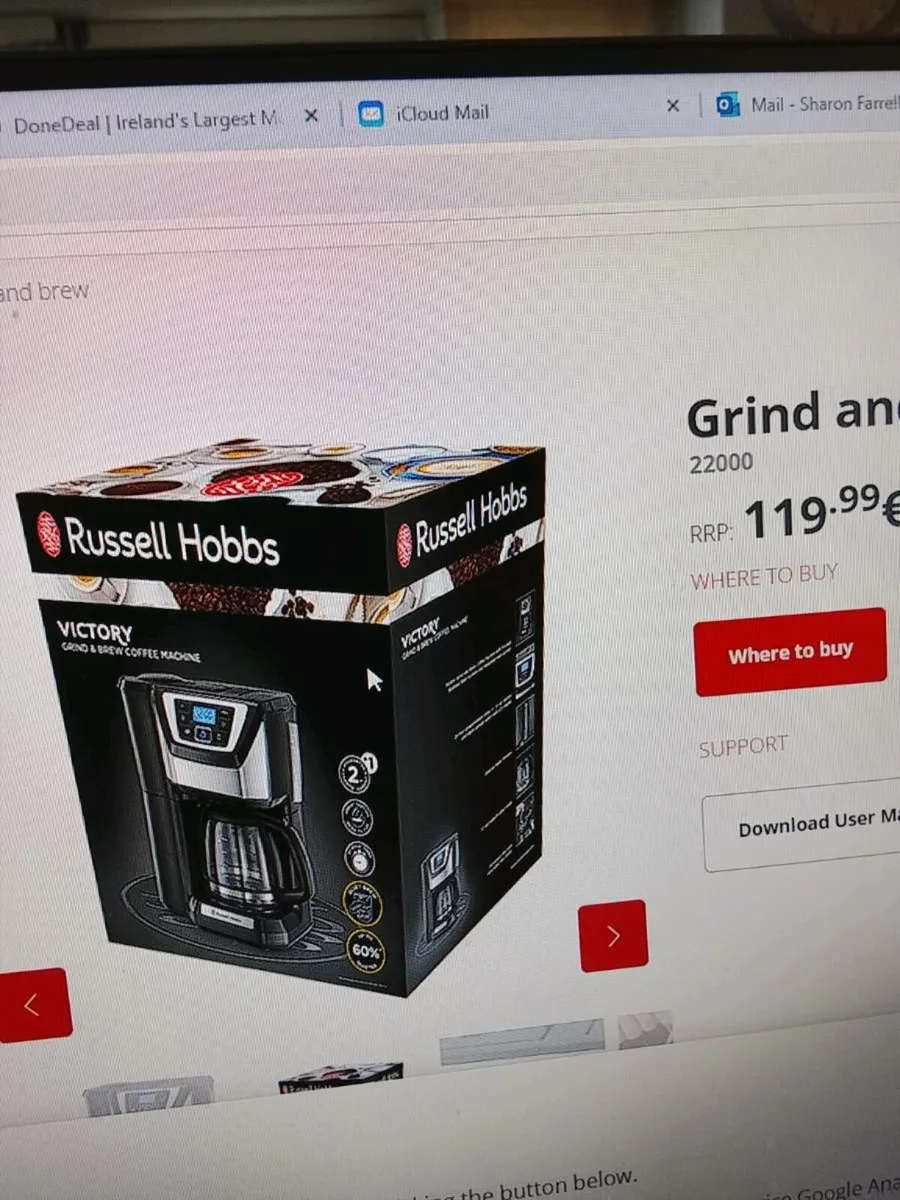 Grind & Brew Coffee Machine - Image 2