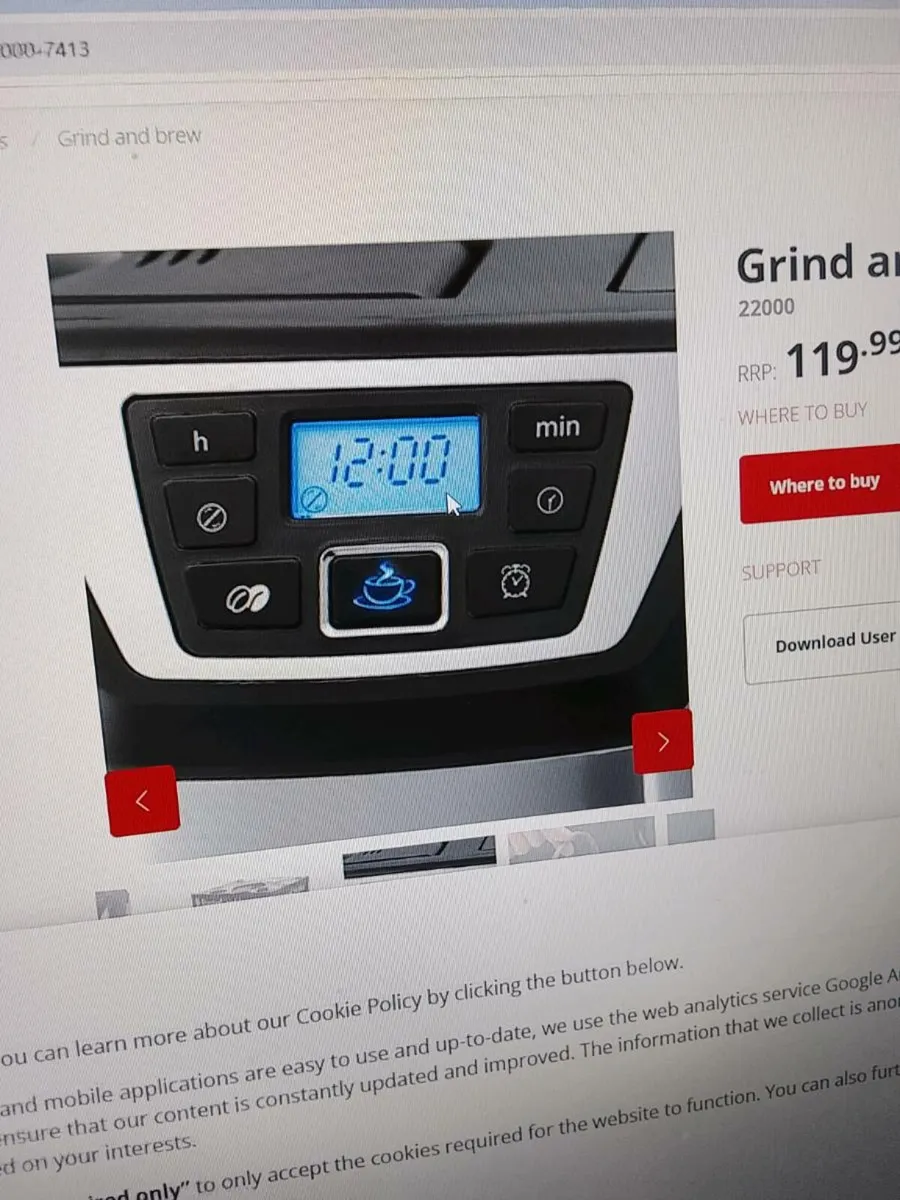 Grind & Brew Coffee Machine - Image 3