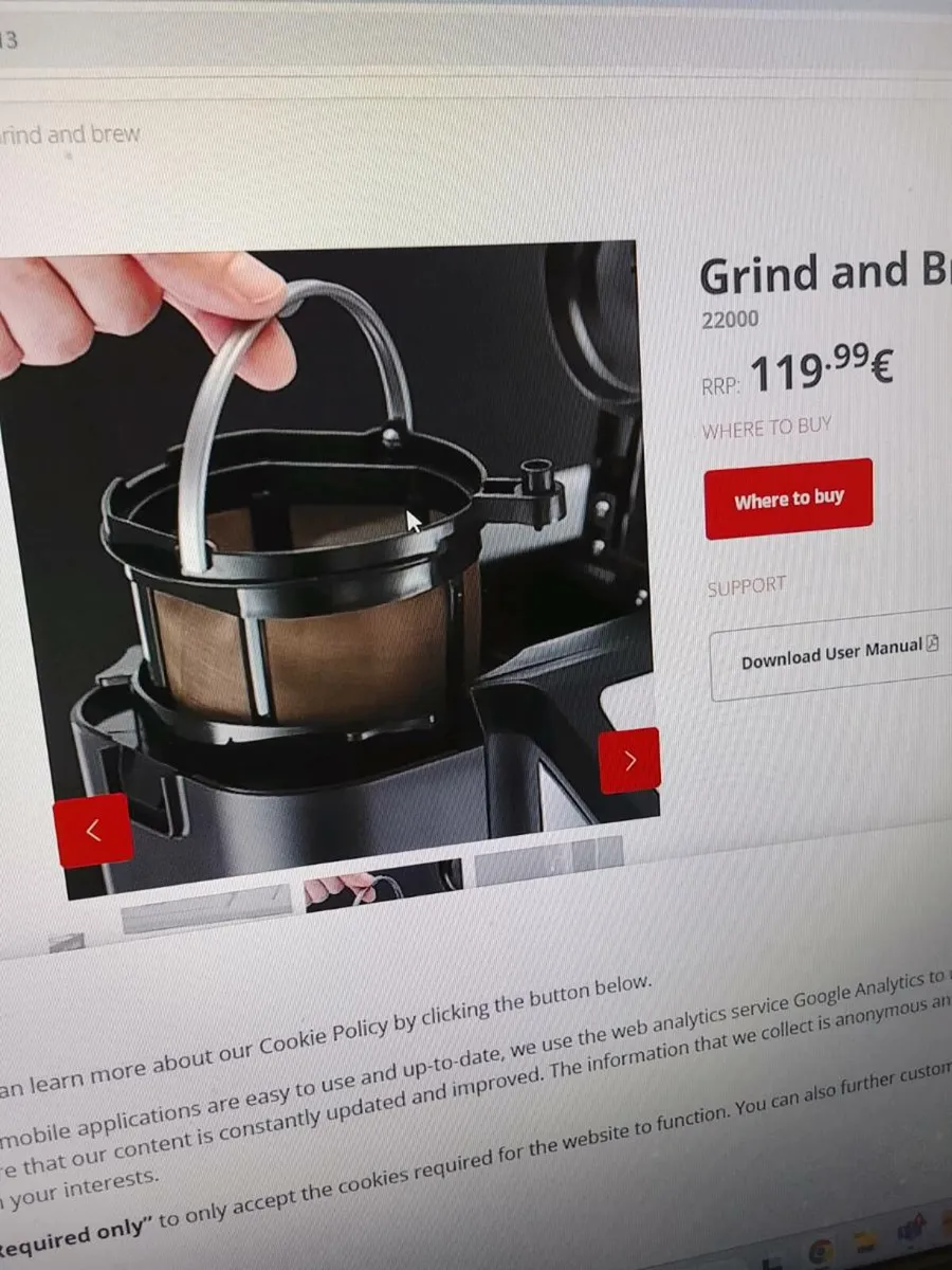 Grind & Brew Coffee Machine - Image 4