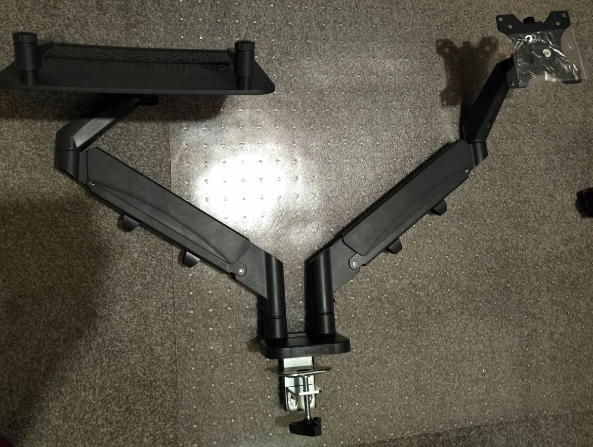 Laptop and monitor desk arm - Image 1