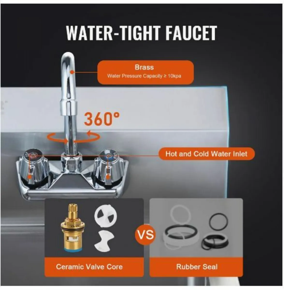 Commercial Hand Sink - Image 3