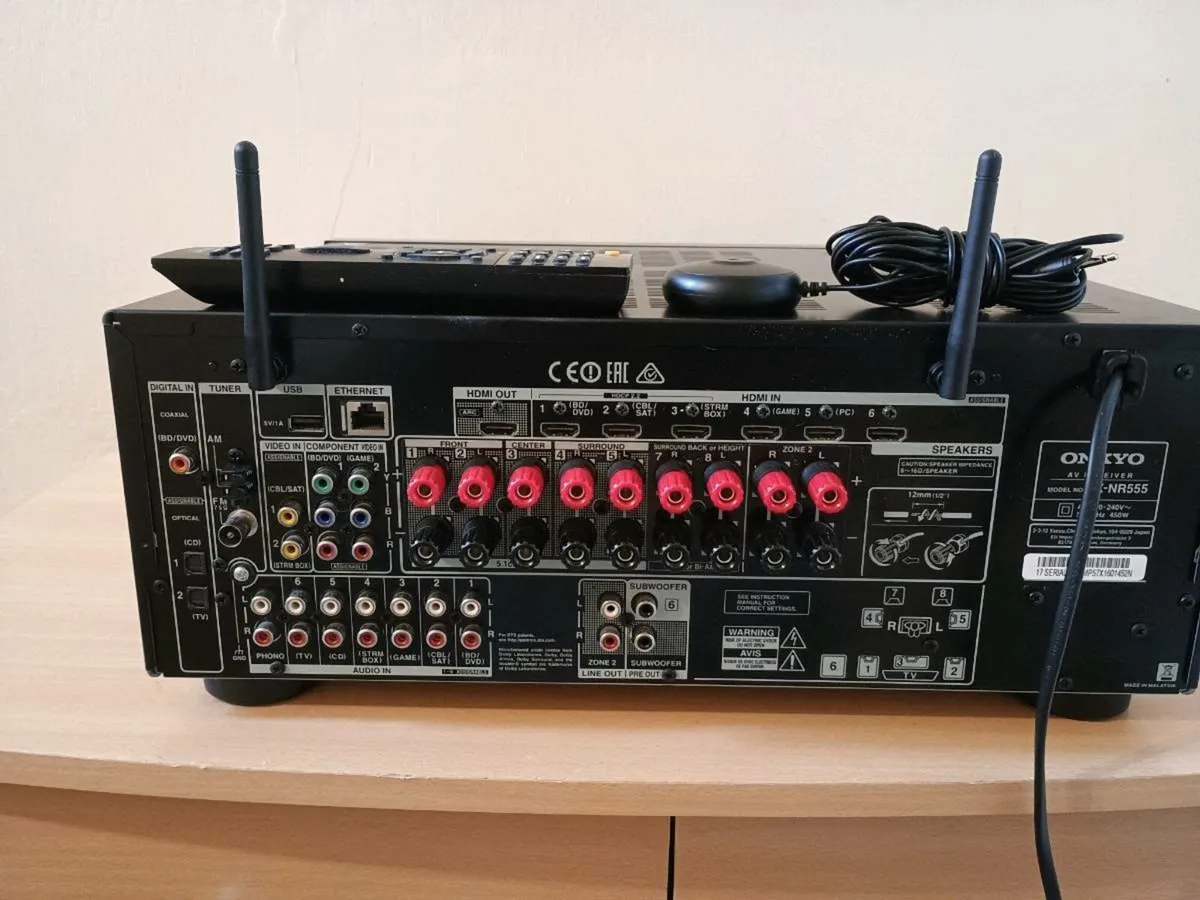 ONKYO TX NR555 AV receiver - Image 3