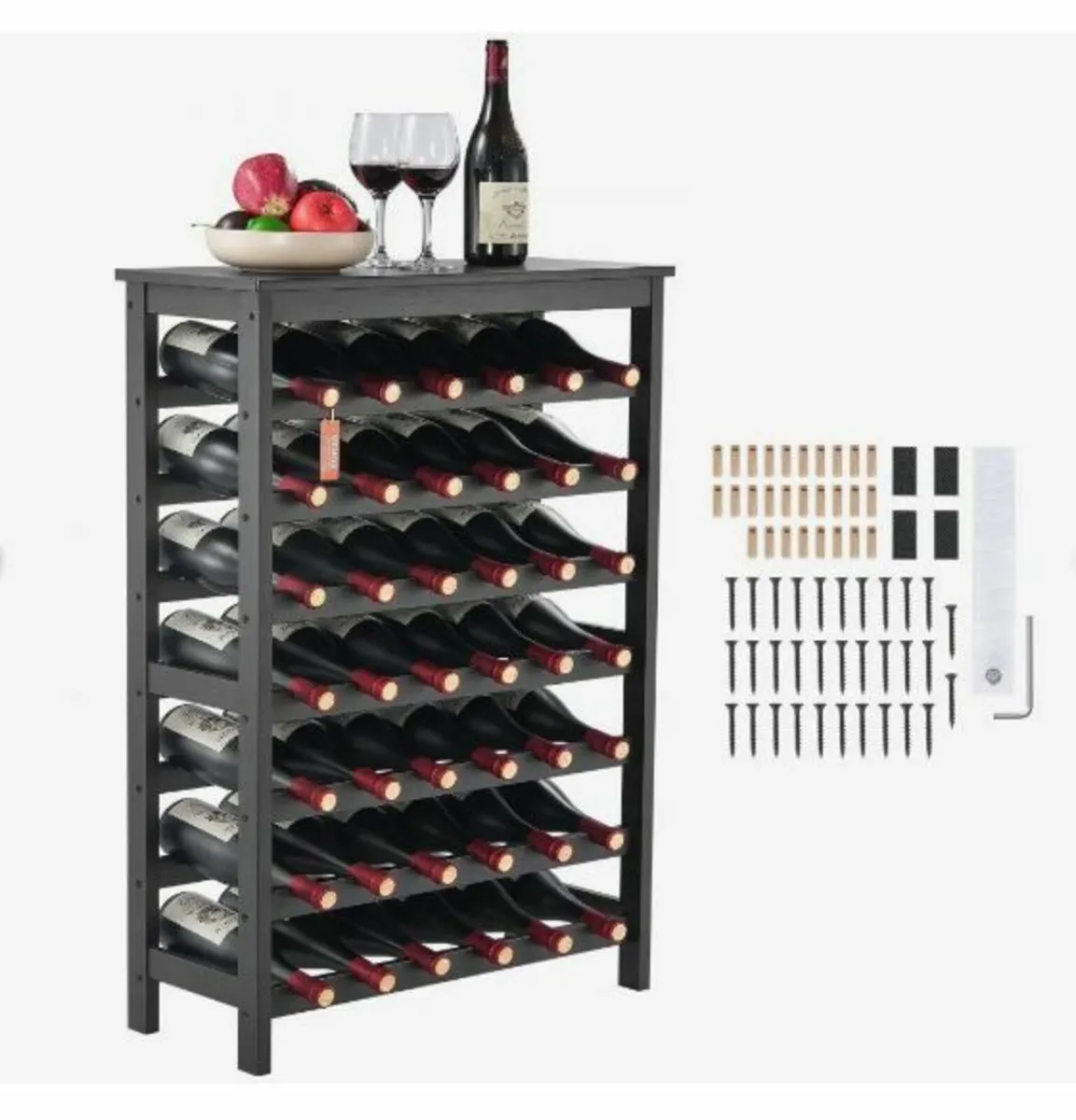 42 Bottle Modular Wine Rack - Image 1