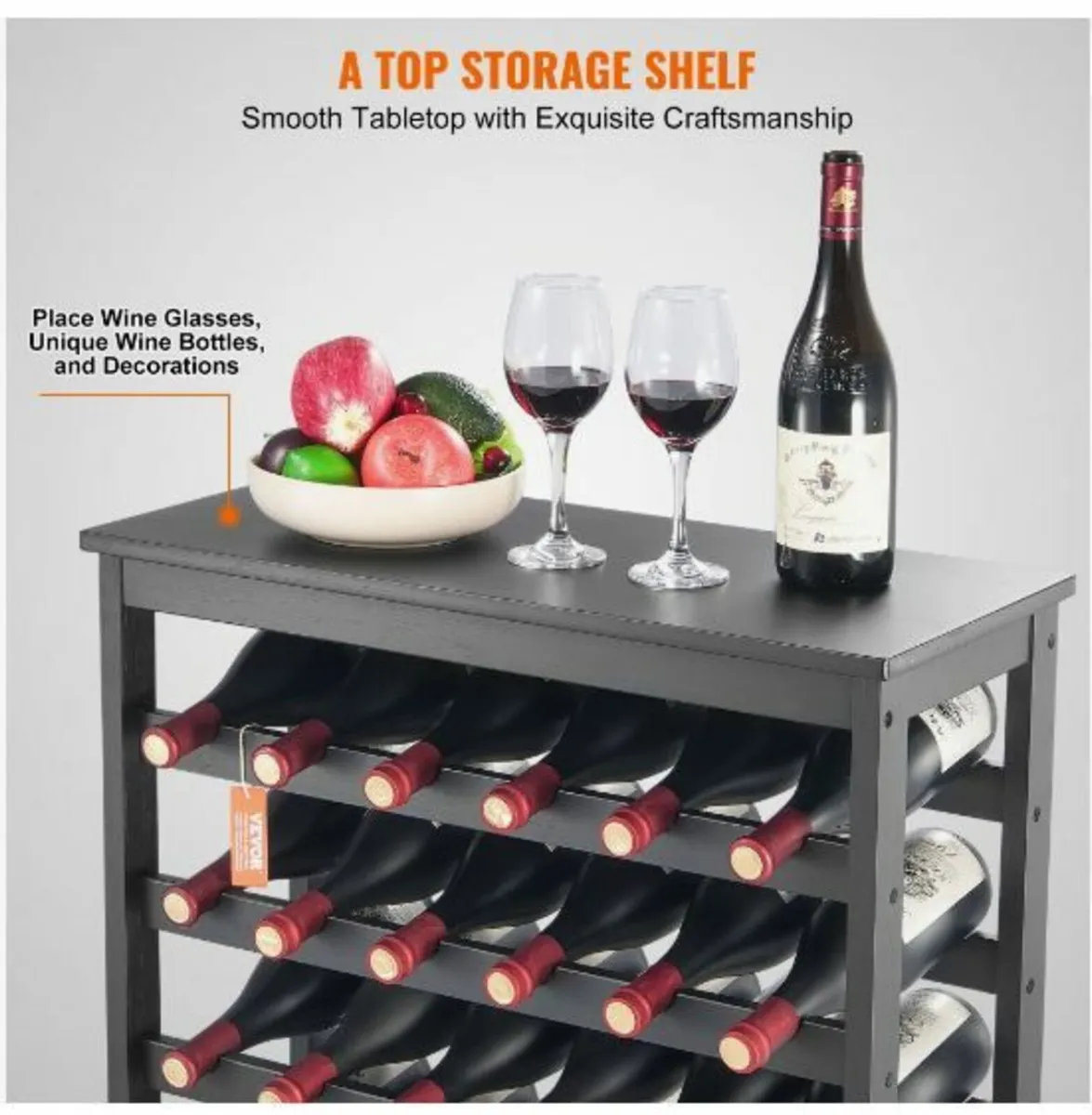 42 Bottle Modular Wine Rack - Image 2