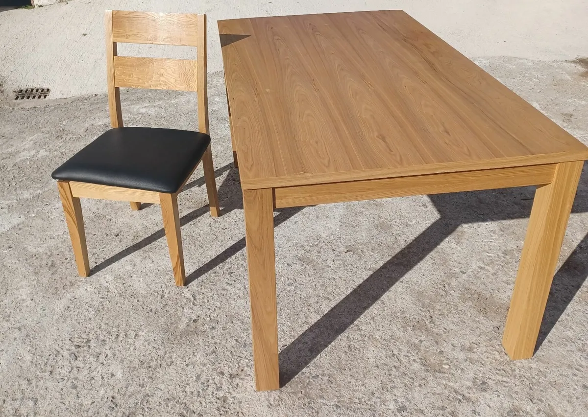 Dining Table with 6 chairs *NEVER USED* - Image 1