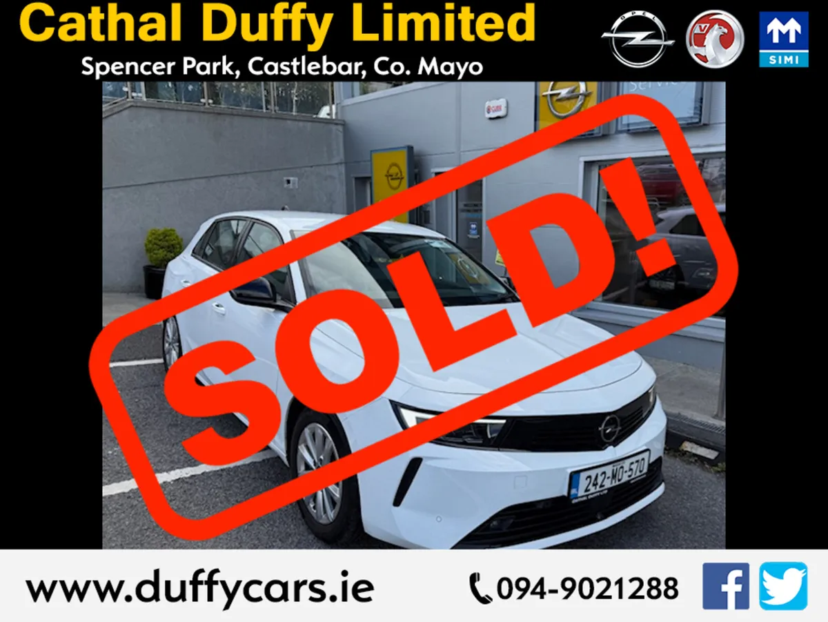 Opel Astra 5 DR HATCH SC 1.2I 110PS ** Finance Ava - Image 1