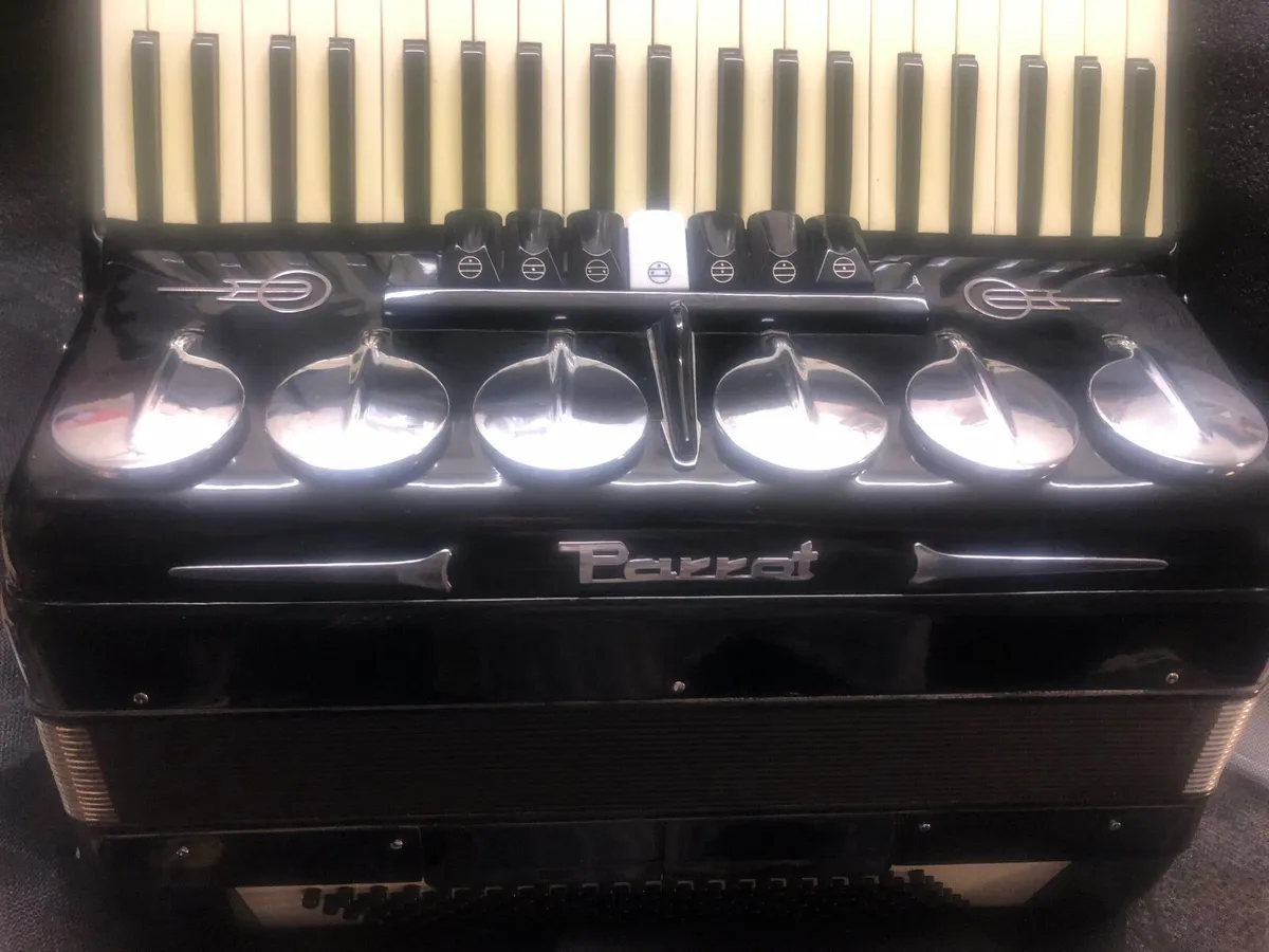 Accordion  parrot polifonico 120 bass top conditio - Image 1