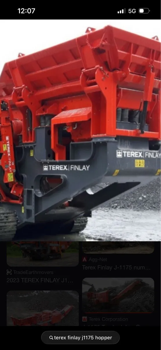 Hopper Doors for terex Finlay j1175 wanted