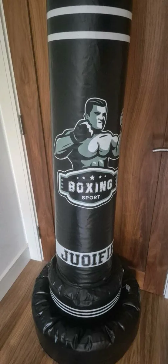 Kids blow up punch bag punching bag