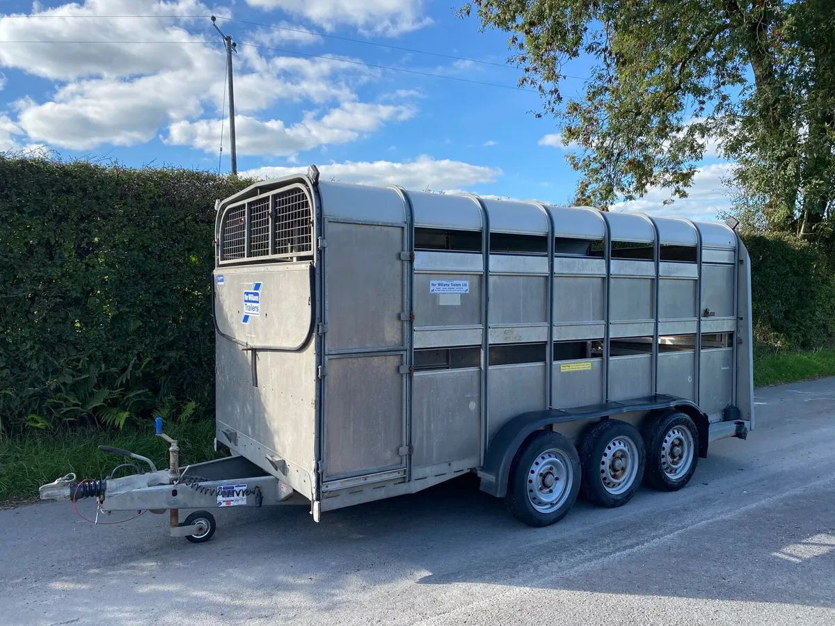 2017 Ifor Williams TA510G (14x6) Livestock Trailer - Image 1