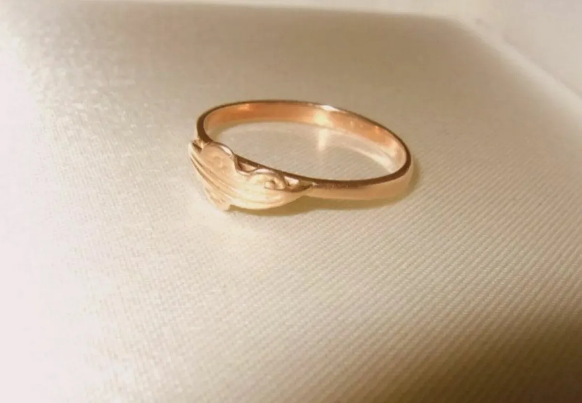 Vintage 14ct Gold Ring - Image 4
