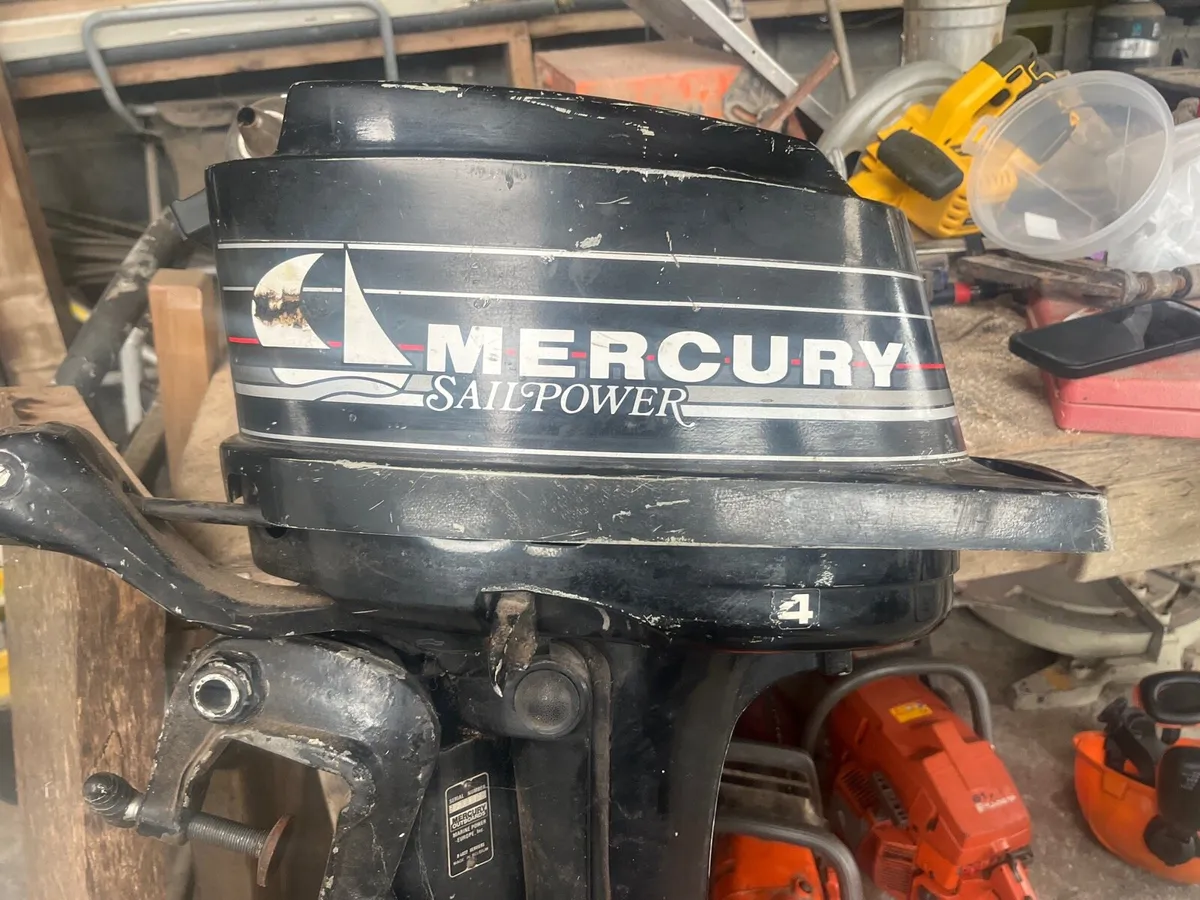 Mercury sailpower 4hp - Image 1